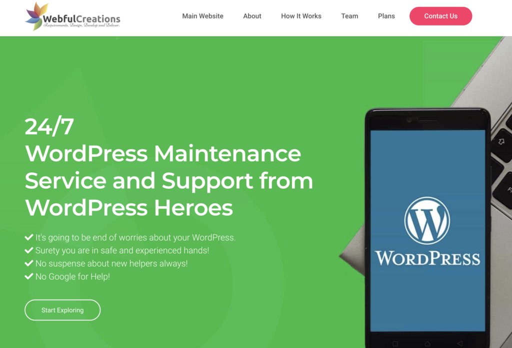 Webful Creations-wordpress-maintenance-services